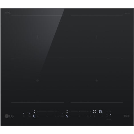 LG CBIZ2437B Piano cottura induzione 60cm, 7,4kW con limitatore, 4 zone, 2 flex, Wi-Fi (1/10)