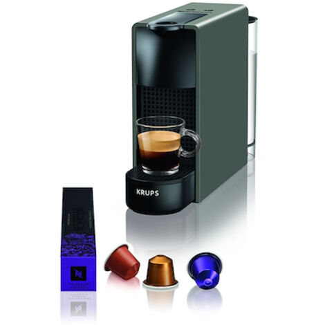 Krups Nespresso Essenza Mini XN110B - Macchina da caffè - 19 bar - grigio intenso