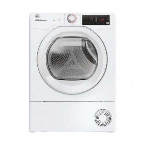 Asciugatrice Hoover H-DRY 350 HRE H9A2TE-S Pompa di Calore da 9 kg, Wi-Fi, A++, installazione libera, profondità 60 cm, Bianca