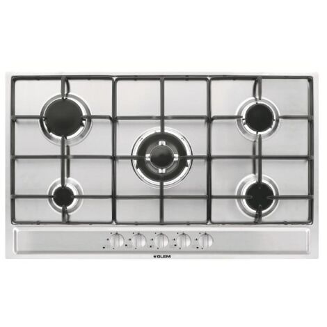 Glem Gas P95FXV piano cottura Acciaio inox Da incasso 86 cm 5 Fornelli (1/2)