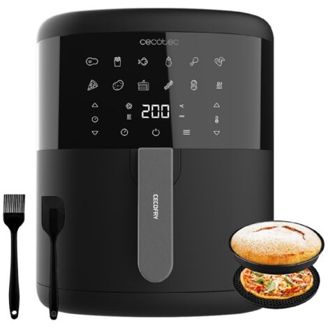 Cecotec Cecofry Bombastik 6000 Full Singolo Friggitrice ad Aria Calda 6 L Indipendente 1700 W Nero