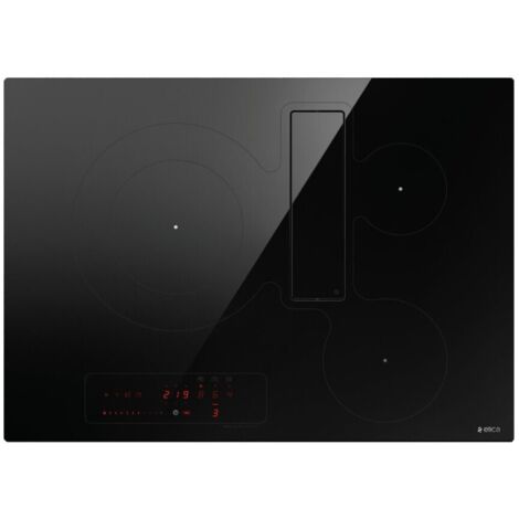 Elica NIKOLATESLA FIT 3Z BL/A/60 Nero Da incasso 60 cm Piano cottura a induzione 3 Fornello(i) Cappa da incasso