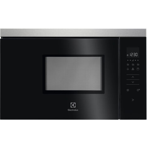 Electrolux MQ818GXE forno a microonde Nero, Acciaio inox Microonde con grill Da incasso 17 L 800 W