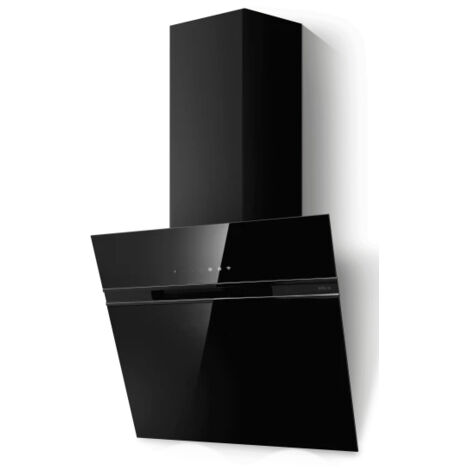 Elica Stripe BL/A/60 Cappa aspirante a parete Nero 757 m3/h