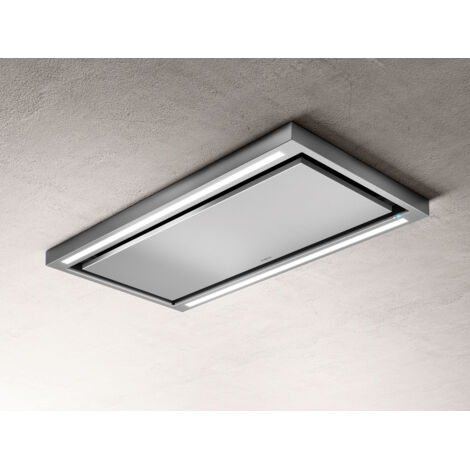 Elica CLOUD SEVEN IX/F/90. Tipo di estrazione: Aspirante/Filtrante, Emissione acustica: 60 dB, Potenza di estrazione dell'aria della posizione Boost: 770 m³/h. Tipo: Integrato a soffit... - PRF0141953