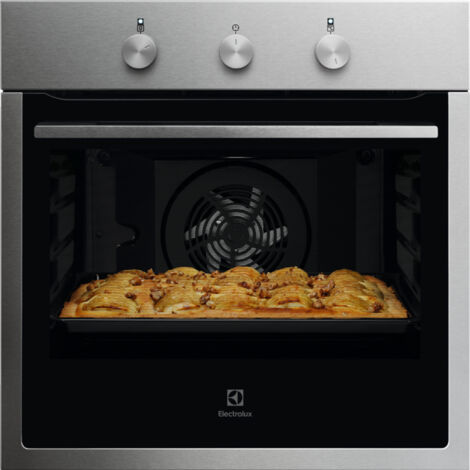 Electrolux KOHHH00X. Dimensione del forno: Media, Tipo di forno: Forno elettrico, Capacità interna forno totale: 68 L. Posizionamento dell'apparecchio: Da incasso, Colore del prodotto: Acciaio inox...