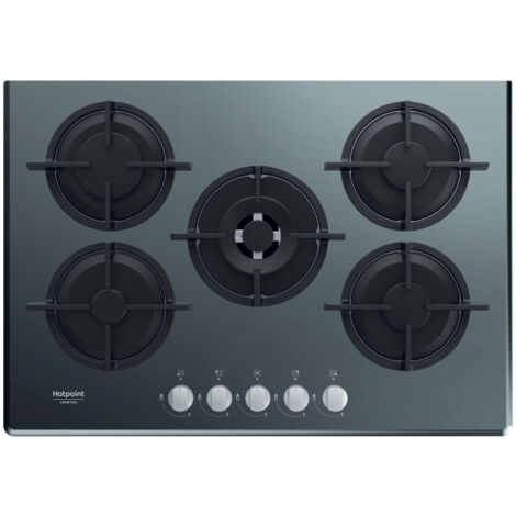 Hotpoint Ariston Piano cottura a gas HAGD 72S/MR. Colore del prodotto: Specchio, Posizionamento dell'apparecchio: Da incasso, Dimensione della larghezza del piano cottur... - 869991586370 - HAGD72S/MR