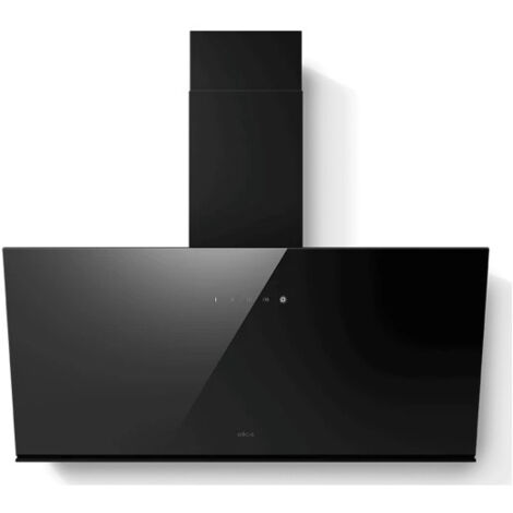 Elica Just Dry BL-A-80 Cappa Aspirante a Parete, Nero, 80 cm