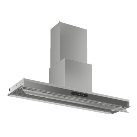 Silverline 3129 Inside 3 Cappa aspirante a parete Acciaio inox 628 m3/h