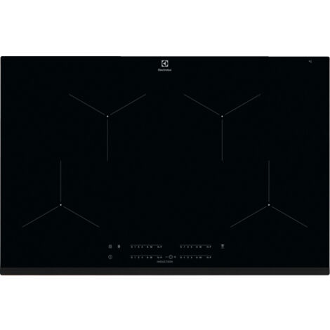 Electrolux EIT81443 Piano cottura ad induzione 500 80cm. Colore del prodotto: Nero, Posizionamento dell'apparecchio: Da incasso, Dimensione della larghezza del piano cottura: 78 cm. T... - 949 596 841 (1/5)