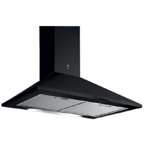 Elica Cappa aspirante a parete PRF0151543 nero 600 mm 395 m³/h classe D