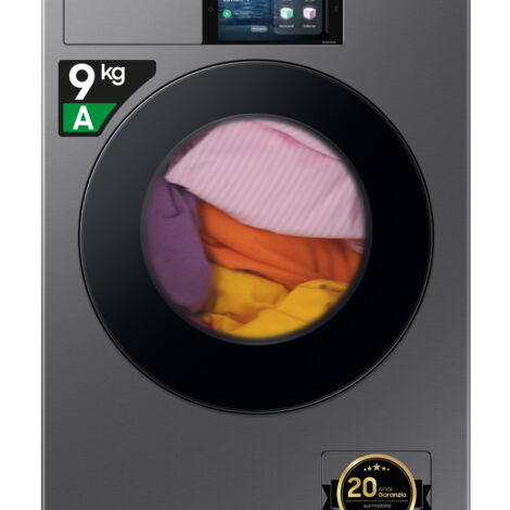Lavatrice Samsung WF90F09C4S libera installazione 9kg 1400rpm classe A Argento [WF90F09C4SU3]