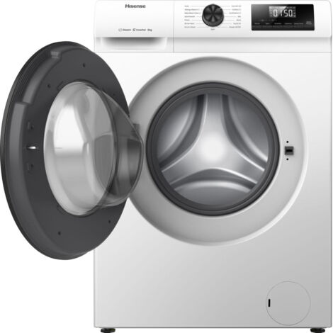 Hisense WF1Q8041BW Lavatrice Carica Frontale 8 Kg, 1400 Giri, Bianco