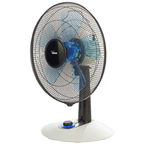 Ventilatore da Tavolo Bimar VT455 5 Pale Bianco Blu (1/3)