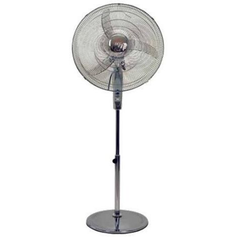 DCG Eltronic VE1675 Ventilatore a Piantana 100W Cromo (1/2)