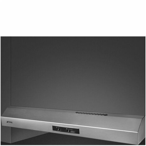 Smeg KTE90E2 cappa aspirante Incassato Acciaio inox 282 m³/h D (1/2)