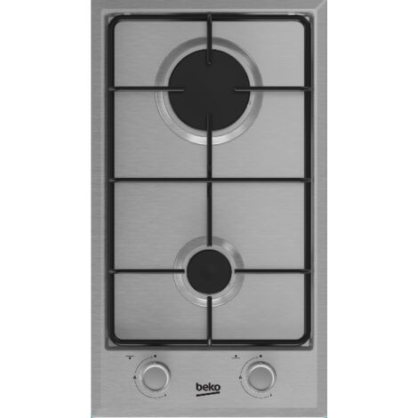 Beko HDCG 32220 FX Piano Cottura da incasso 29 cm 2 Fornelli Acciaio inossidabile