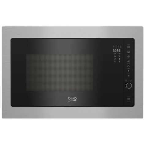 Beko BMGB25332BG. Posizionamento dell'apparecchio: Da incasso, Tipo di prodotto: Microonde con grill, Capacità interna: 25 L, Potenza Microonde: 900 W, Display incorporato, Tipo di display: LED, Ti...