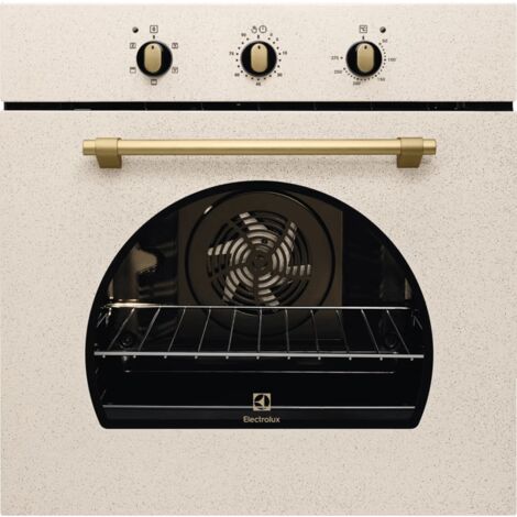 Electrolux FR53S Forno Multifunzione Serie 300. Dimensione del forno: Media, Tipo di forno: Forno elettrico, Capacità interna forno totale: 68 L. Colore del prodotto: Sabbia, Tipo di controllo: Man...
