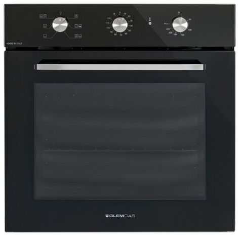 Glem Gas GFX62BK-S3 Forno Elettrico da Incasso Nero 64L Classe A 2670W