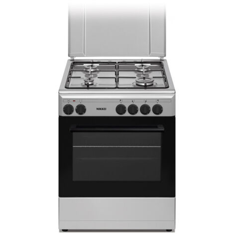 Nikkei SN664XE cucina Elettrico Gas Acciaio inox