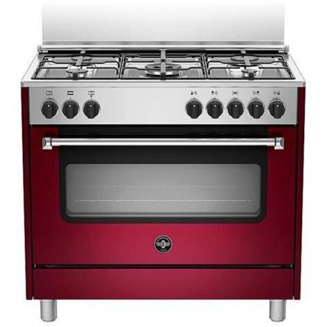 Bertazzoni La Germania Americana AMN965EVIV Cucina Elettrico Gas Rosso A