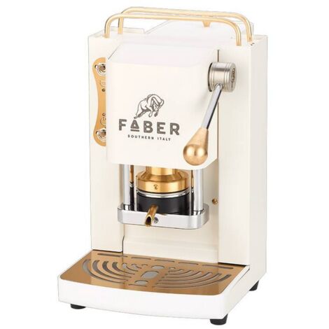 Faber Macchina Caffè Cialde Automatica/Manuale 1,3L 15 bar Bianco Acciaio Inox