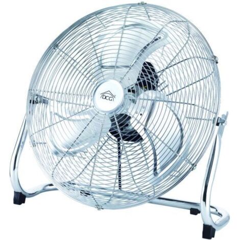 Ventilatore Industriale da Pavimento DCG Eltronic, Cromo, 45 cm, 130 W, Modello CRB1220 Turbo (1/5)