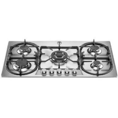 Bertazzoni La Germania P9101D9X/19 piano cottura Acciaio inox Da incasso 90 cm Gas 5 Fornelli