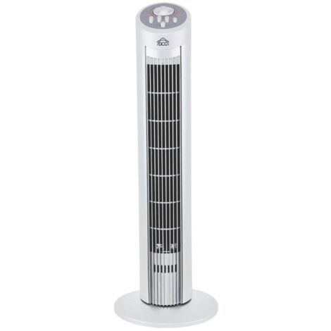 DCG Eltronic VE9095 ventilatore Nero Bianco