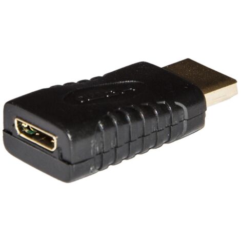 Link Accessori LKADAT53 adattatore per inversione del genere dei cavi HDMI Type A (Standard) HDMI Type C (Mini) Nero (1/3)