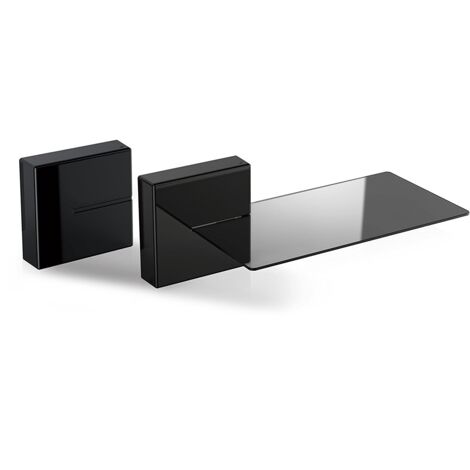Meliconi Ghost Cubes Shelf Sistema Coprifili Componibile, Nero