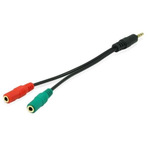 Equip 147943 cavo audio 1,5 m 2 x 3.5mm 3.5mm Nero (1/4)