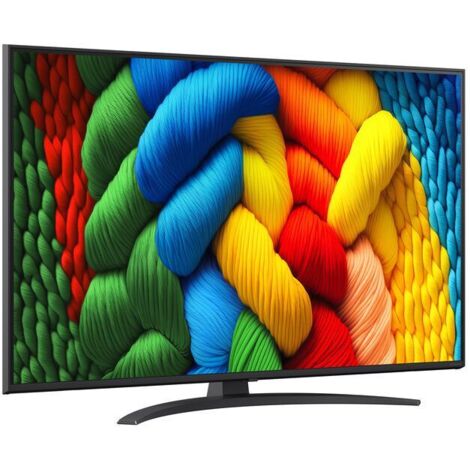 Tv led 50" Lg 50NANO81A6A 4K Uhd 3840x2160p Smart tv classe F Nero [50NANO81A]