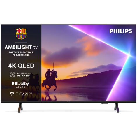 Philips Ambilight TV 43PUS8510 4K UHD QLED 108cm 43" Smart TV Dolby Atmos Titan OS