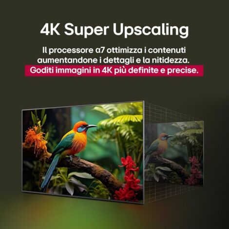 LG UHD AI 43UA75006LA 109,2 cm (43") 4K Ultra HD Smart TV Wifi Nero