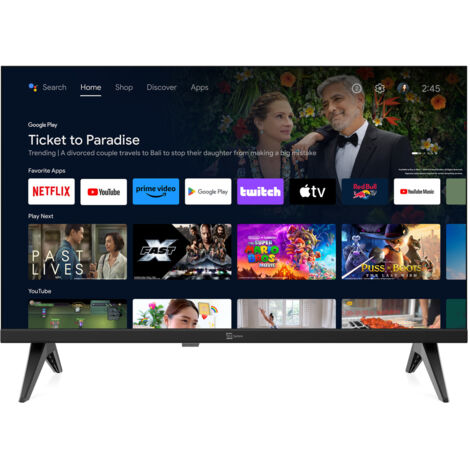 Telesystem TS22FHD SMG14 12V 55,9 cm (22”) Full HD Smart TV Wi-Fi Nero 180 cd /m²