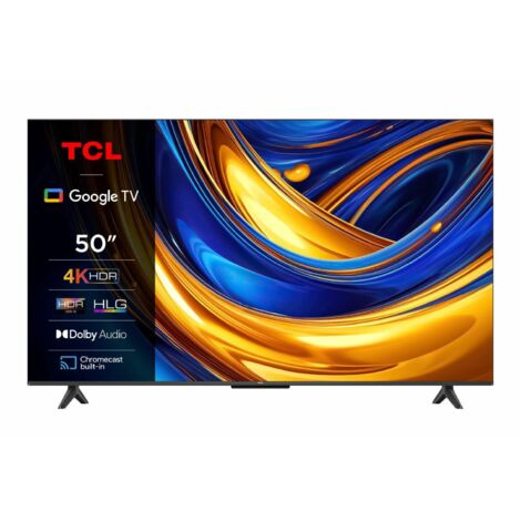 TCL Serie P61 Smart TV Ultra HD 4K 50 pollici 50P61B Dolby Audio Controlli vocali Google TV