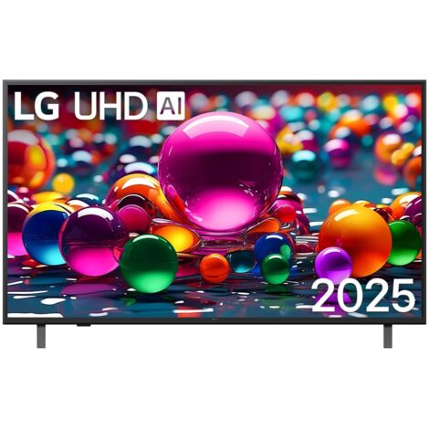 LG UHD AI 50UA75006LA TV Serie UA75 50 pollici 4K, α7 Gen8, HDR10, 20W, 3 HDMI con Game Optimizer, Smart TV WebOS 25