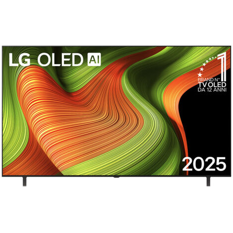 LG OLED AI OLED77B56LA TV Serie B5 77 pollici 4K, α8 Gen2, Dolby Vision, 20W, 4 HDMI con VRR 120Hz, G-Sync, Smart TV WebOS 25