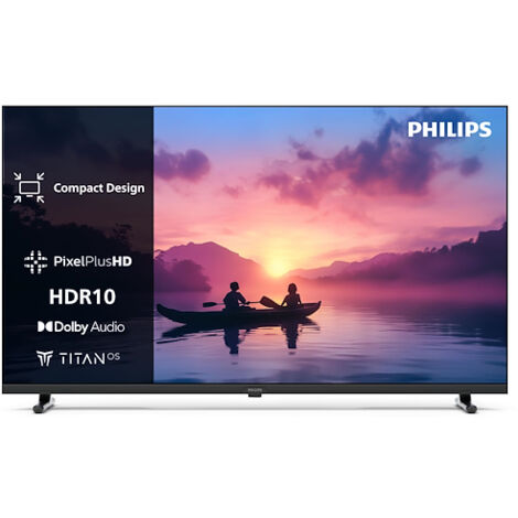 Philips Smart TV LED 24 pollici HD 24PHS6000 Nero