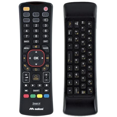 Meliconi Smart 4 telecomando RF Wireless TV Sintonizzatore TV Pulsanti