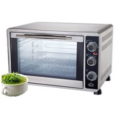 DCG Eltronic MBS55 forno 55 L Nero, Argento