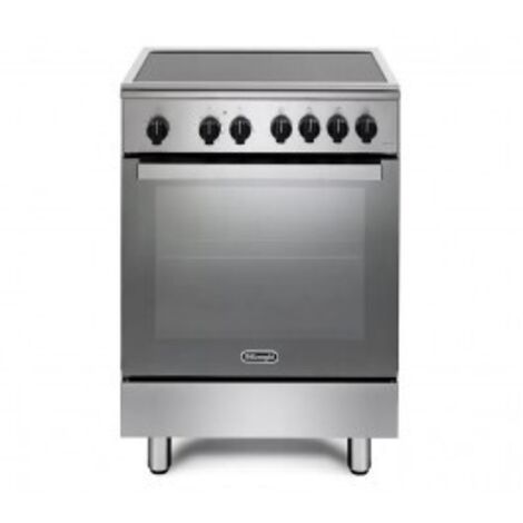 De’Longhi DMX 64 INL cucina A Elettrico Piano cottura a induzione Nero, Acciaio inox