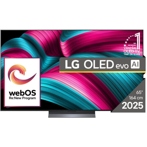 LG OLED evo AI OLED65C51LA TV 65 pollici 4K Ultra HD Smart TV Wi-Fi Nero