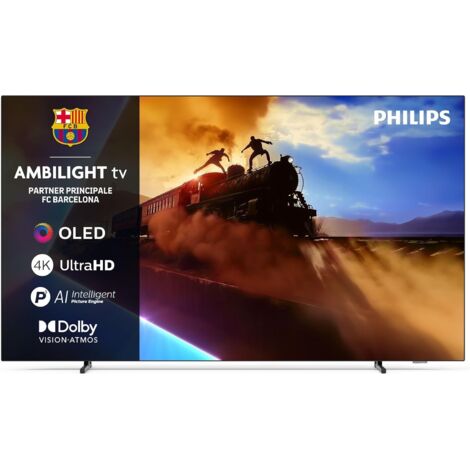 Tv Led 65''Philips 65OLED770/12 4K Uhd 3840x2160p Smart tv classe F Nero [65OLED770/12]