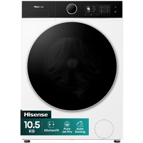Lavatrice Hisense WF5I1045BWQ Carica Frontale 10.5 kg 1400 Giri Bianco