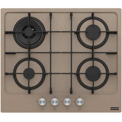 Franke FHMA 604 3G DC OY C piano cottura Nero, Marrone, Acciaio inox Da incasso 59 cm Gas 4 Fornelli (1/2)