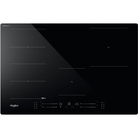 Whirlpool WF S1577 CPNE. Colore del prodotto: Nero, Posizionamento dell'apparecchio: Da incasso, Dimensione della larghezza del piano cottura: 77 cm. Tipo di controllo:... - 859991662070 - WFS1577CPNE