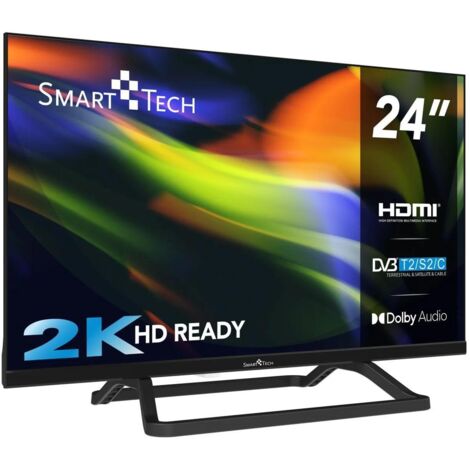 Smart Tech 24HN01VC TV 24pollici LCD HD Smart TV, Nero